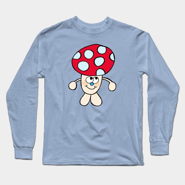 Lidle Mushroom Long Sleeve T-Shirt by henuiso